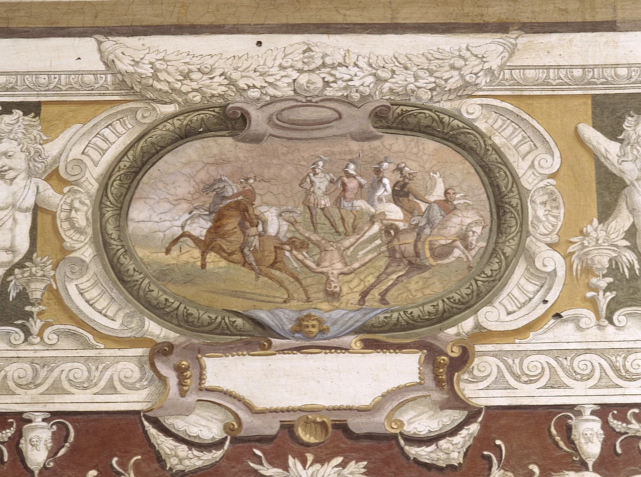 Storia di Goffredo di Buglione - Villa medicea della Petraia, Firenze